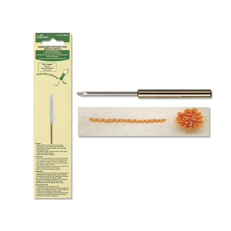 Punch needle Clover - vervangnaald 6-PLY