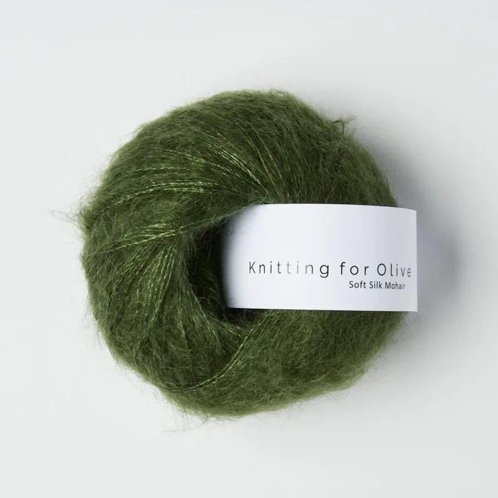 Soft Silk Mohair - bottle green