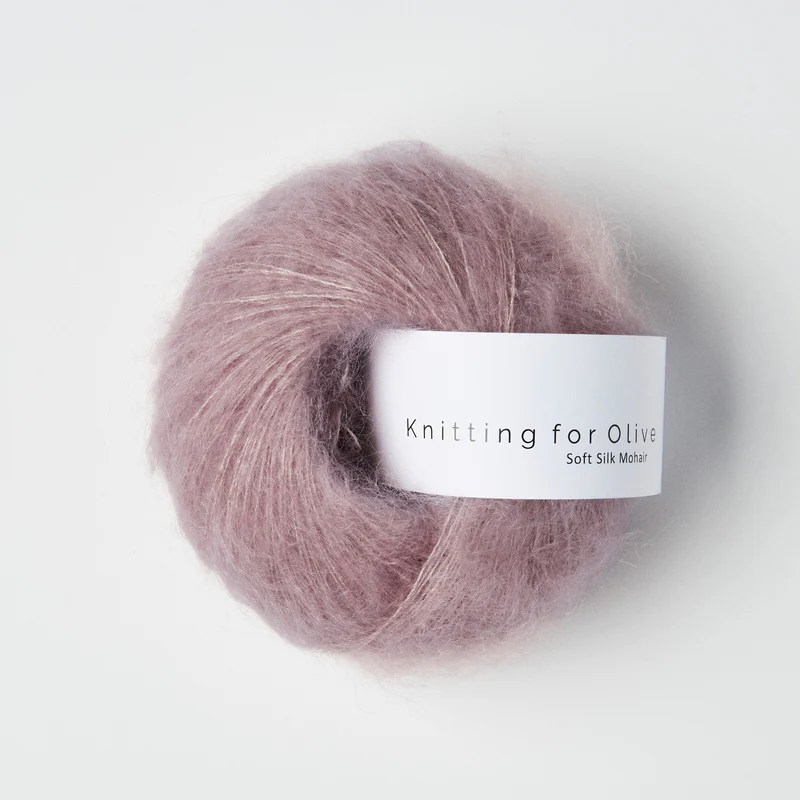 Soft Silk Mohair - dusty rose