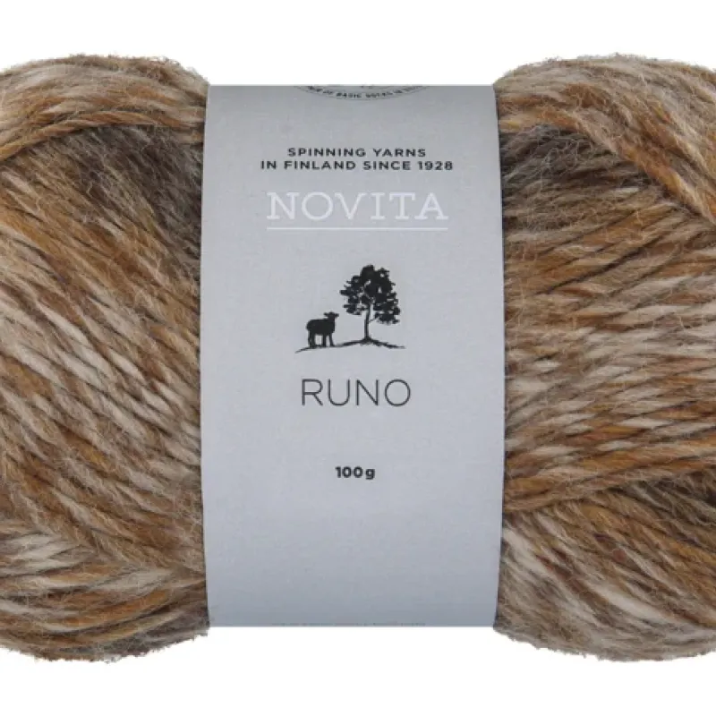 Runo 859 coffee - kousenpakket 2 stuks